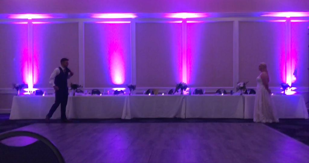 wedding uplighting